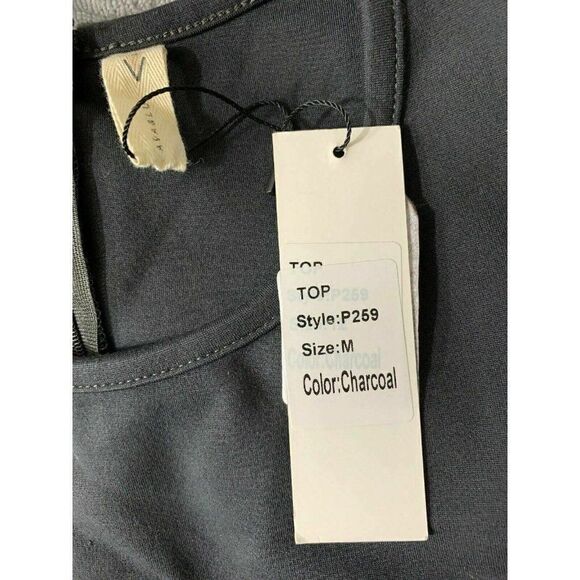 Ava & Lu Girls New Charcoal Gray Tank Top - Picture 5 of 6